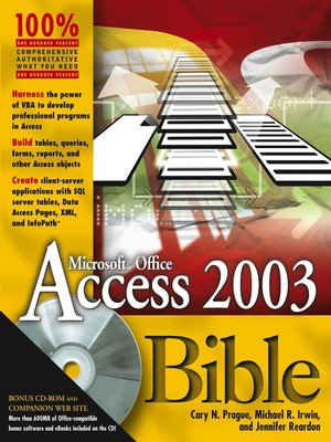 cover image of Access 2003 Bible
